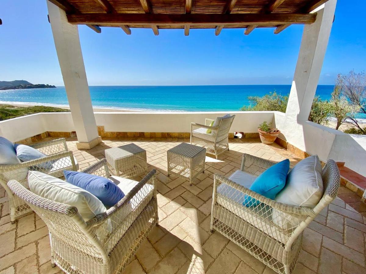 Beachfront House Geremeas Sardegna Apartamento Exterior foto