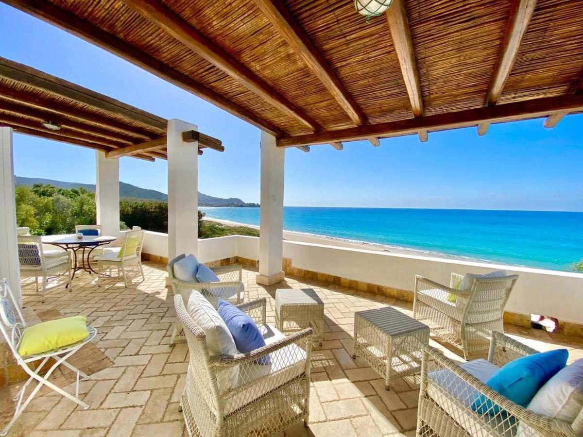 Beachfront House Geremeas Sardegna Apartamento Exterior foto