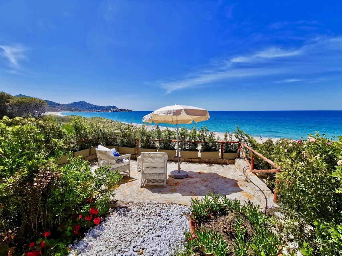 Beachfront House Geremeas Sardegna Apartamento Exterior foto